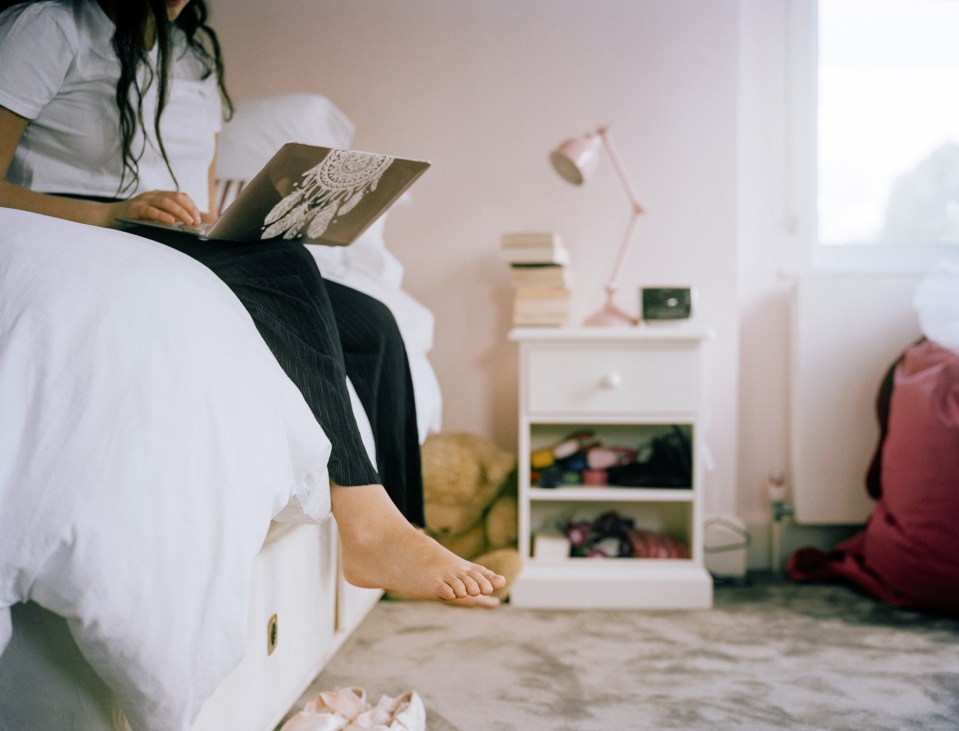 The IWF say many kids film themselves without their parents' knowledge in their bedrooms, (stock image)