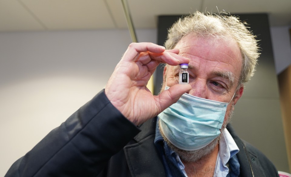 Jeremy Clarkson has urged Sun readers to sign up for our Jabs Army