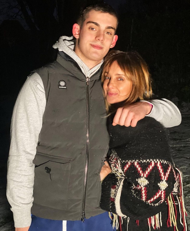 She says the thought of leaving her sons, Charley, 16, and Beau, 12, stopped her from taking her own life