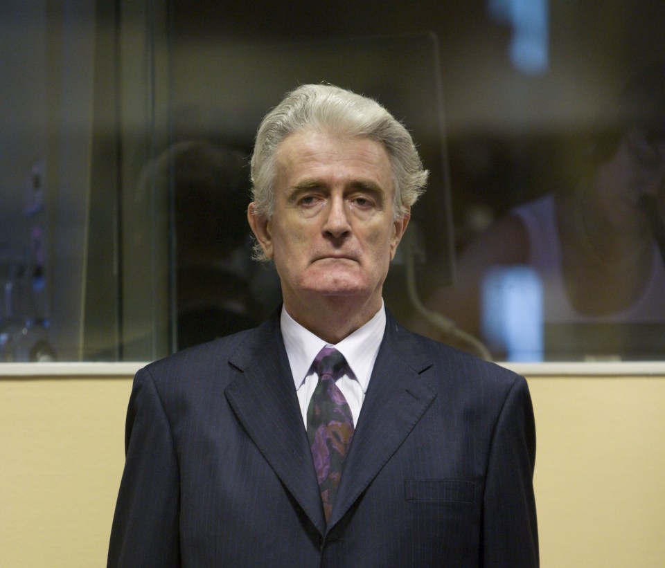 The UK has agreed to lock up war criminal Radovan Karadzic with rapists and paedophiles at a creaking ­Victorian island prison
