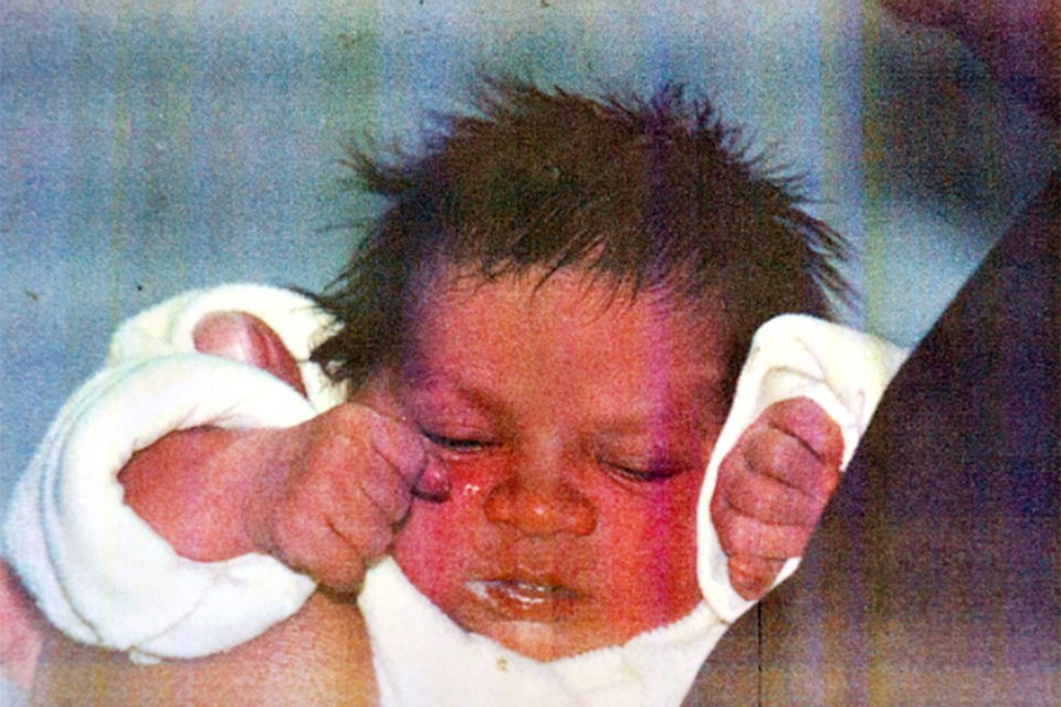She was snatched from the hospital when she was only three-days-old