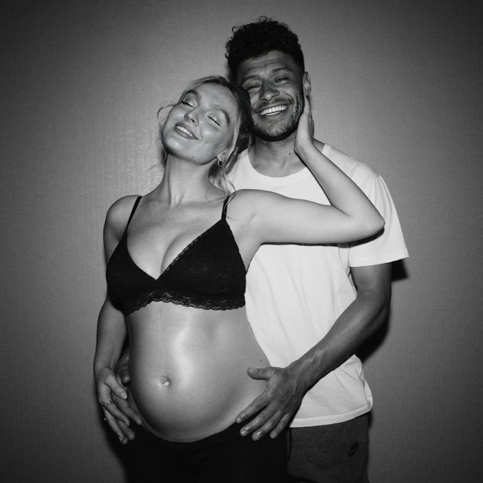 Perrie then confirmed she was expecting her first child with boyfriend Alex Oxlade-Chamberlain