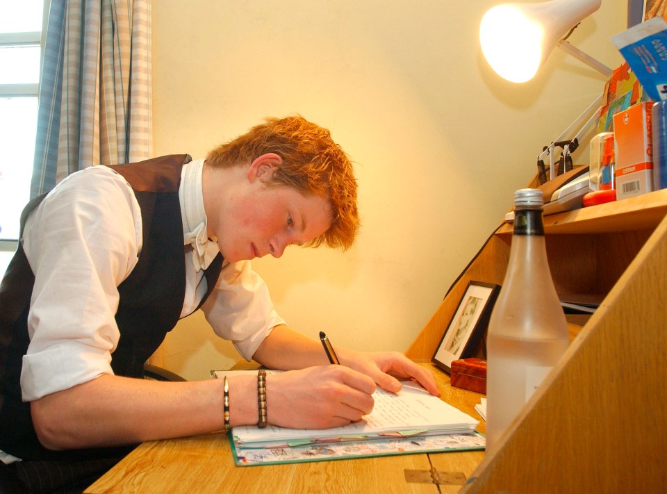 He went on to achieve a B in Art A-Level and a D in Geography