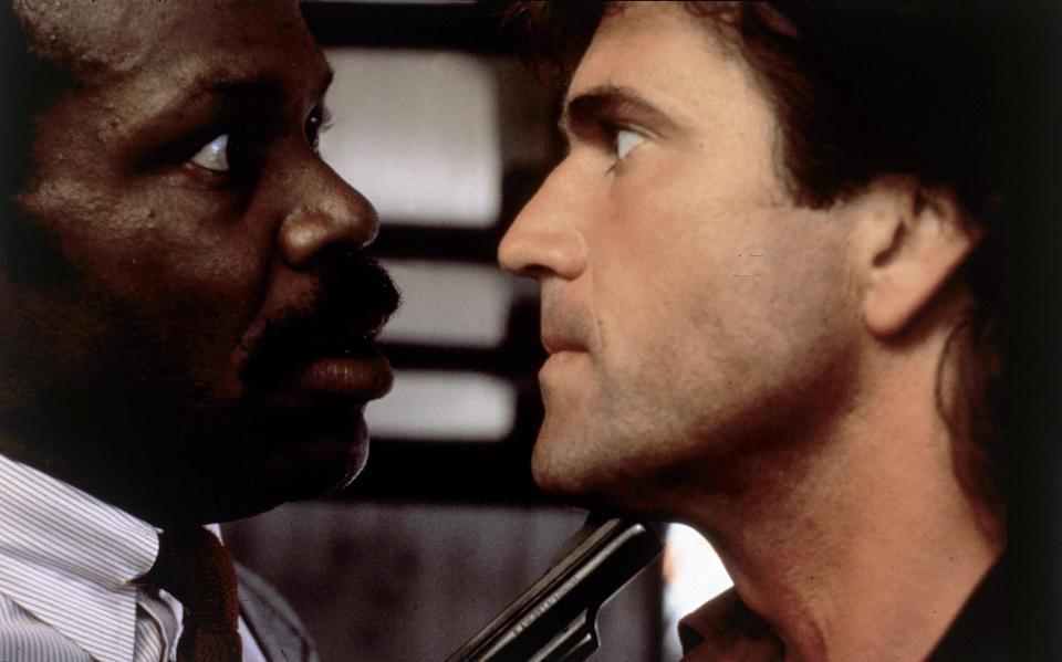 Danny Glover and Mel Gibson from the original 1987 Lethal Weapon movie
