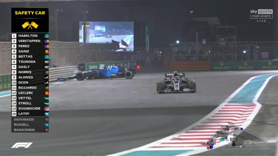 Horner has declared Latifi will receive a lifetime supply of Red Bull after his crash led to Verstappen winning the F1 world title