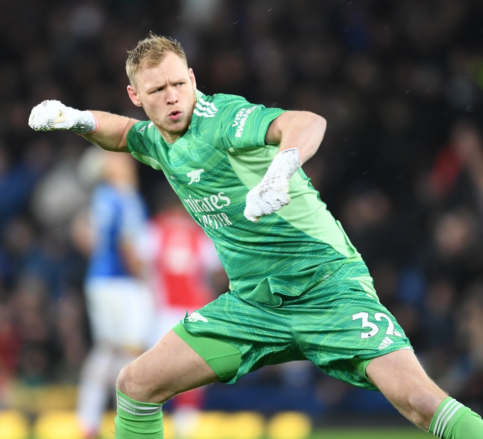 Aaron Ramsdale certainly enjoyed Odegaard's opening goal and can not be faulted for the Everton strikes