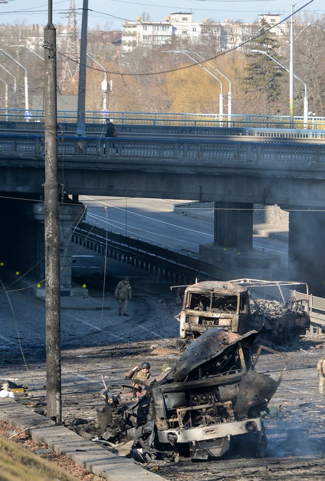 Ukrainian forces managed to hold off the surge from Russian troops