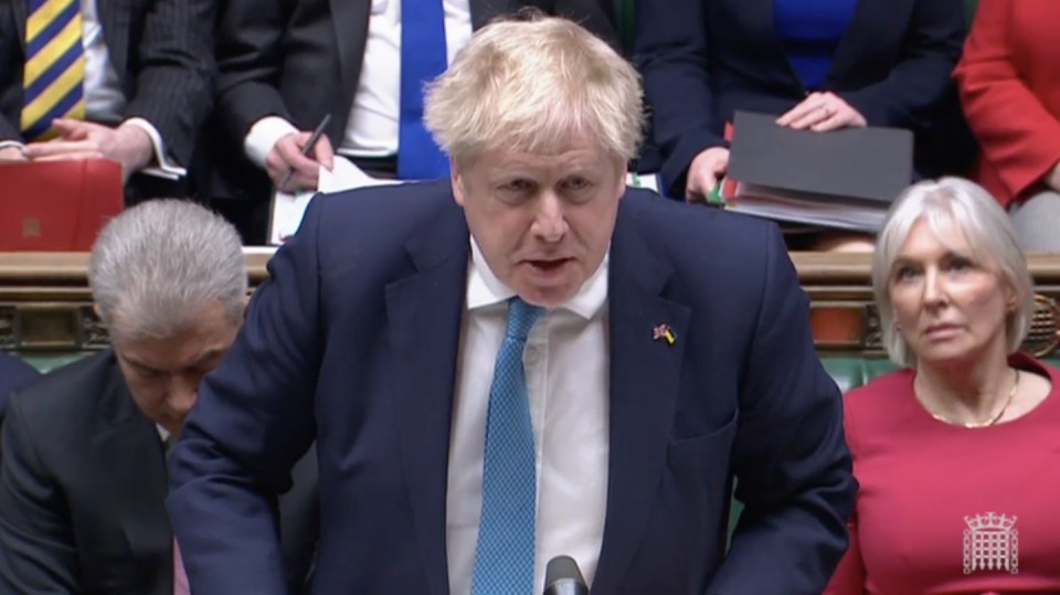 Boris Johnson pledged to open a new route for Ukrainian refugees