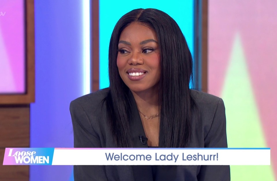 The singer was introduced to the show by Christine Lampard