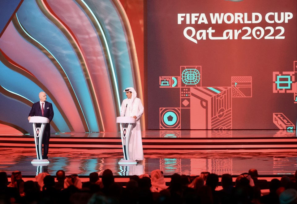 The World Cup draw in Qatar