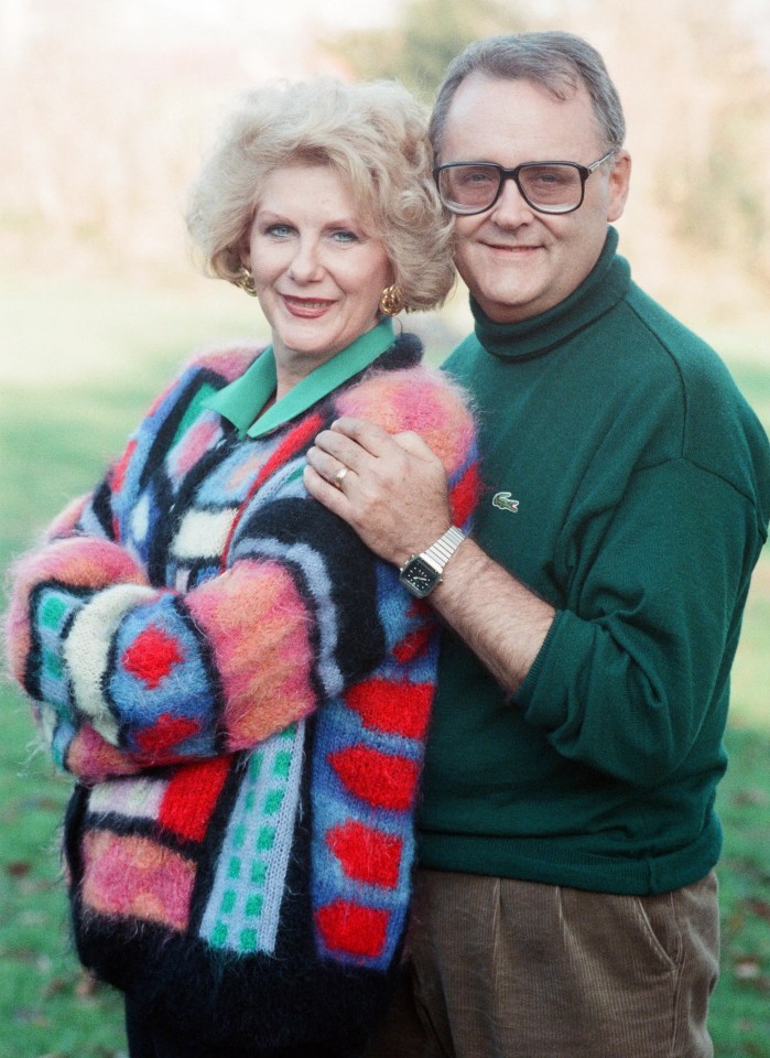 Soap legends Harold and Madge