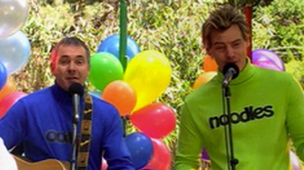 Karl Kennedy and Ned Parker's pop band Oodles O’ Noodles