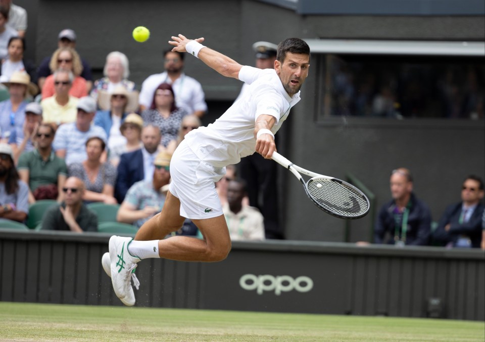 Djokovic simply refused to give in and found a new energy after a toilet break