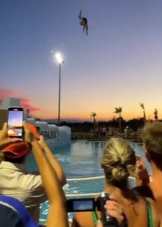 The larger-than-life diver wants to show that people who are large can do great things
