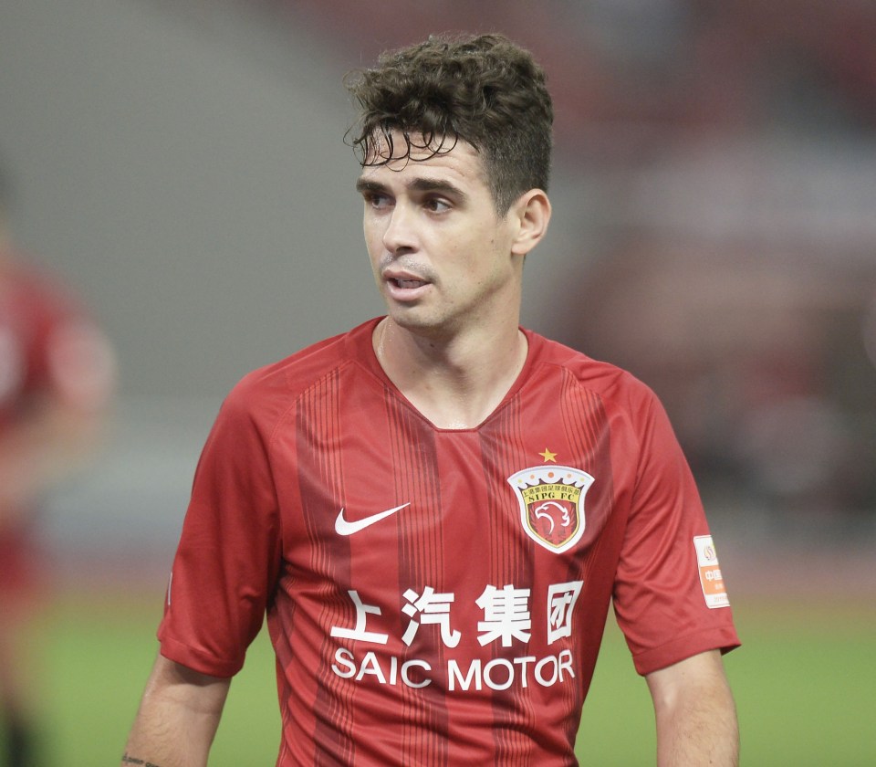 The Brazilian has spent the last five years in the Chinese league