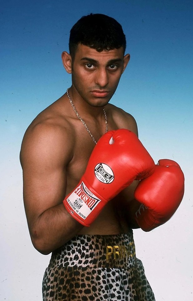 Boxer Prince Naseem held multiple featherweight world championships
