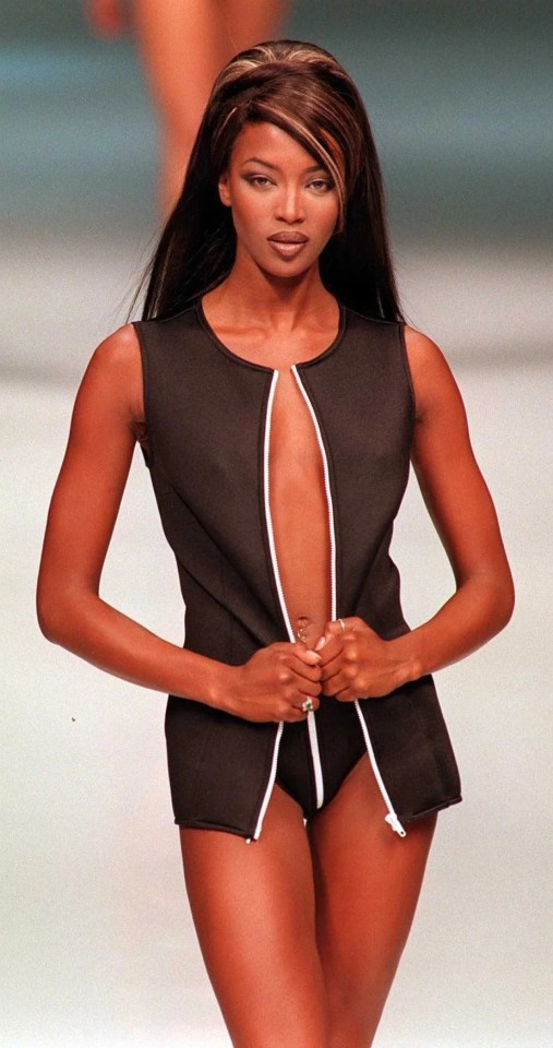 Supermodel Naomi Campbell ruled the roost