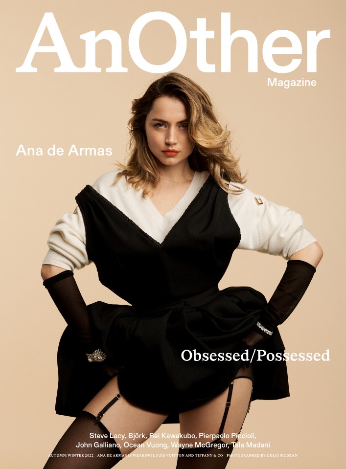 AnOther Magazine reckons that Bond girl Ana is now 'the most famous woman in the world' after playing Marilyn Monroe