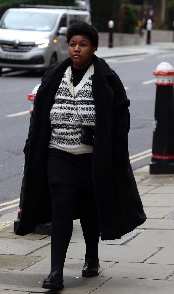 She appeared at the Old Bailey today