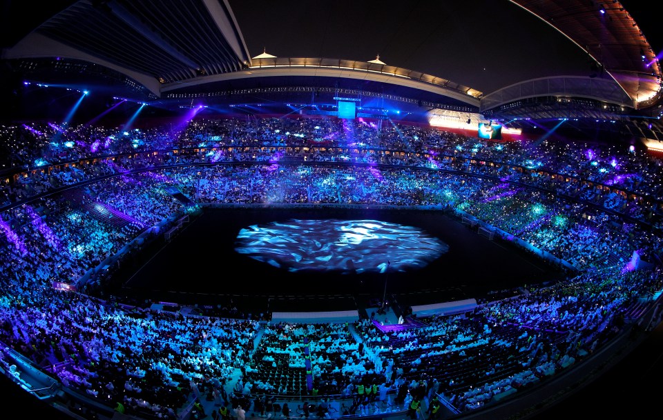 All eyes were on Qatar for the opening ceremony
