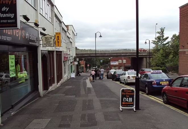 The town of Redditch ranked as number two on the gloomy list