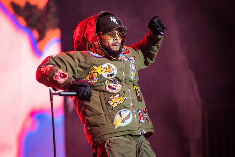 Glandian previously represented Chris Brown