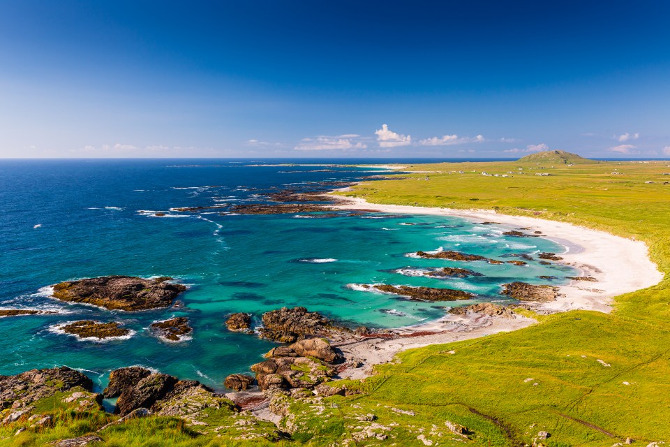 There are lots of sandy beaches to choose from on the island