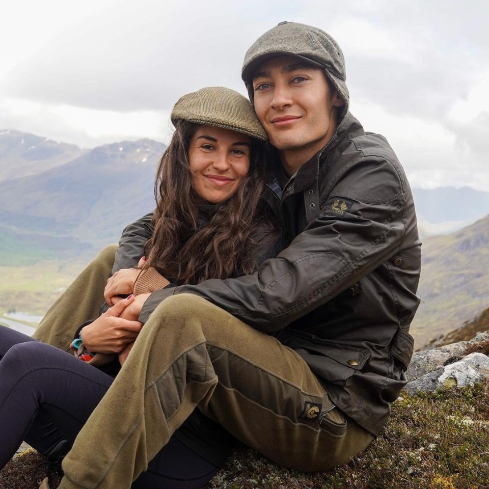 George Russell and Montero Mundt have been dating since 2021
