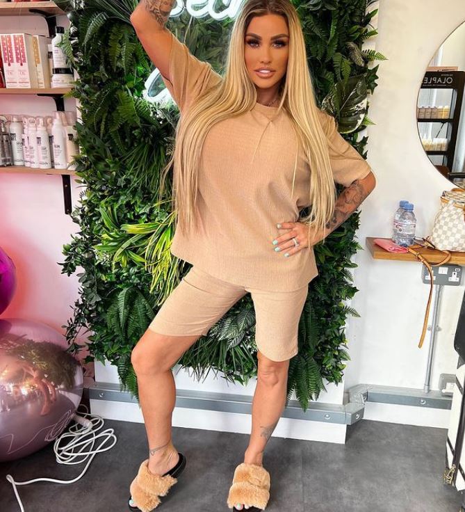 Katie Price is flogging her shoe collection on Depop to raise cash