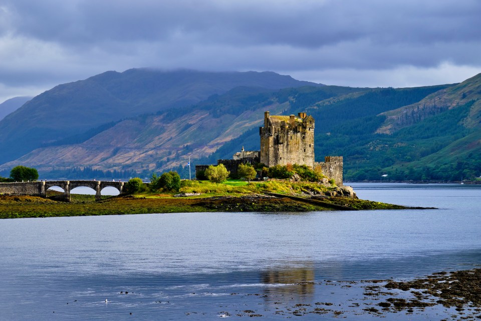 Eilan Donan castle in neighbouring Loch Duich is close enough to visit