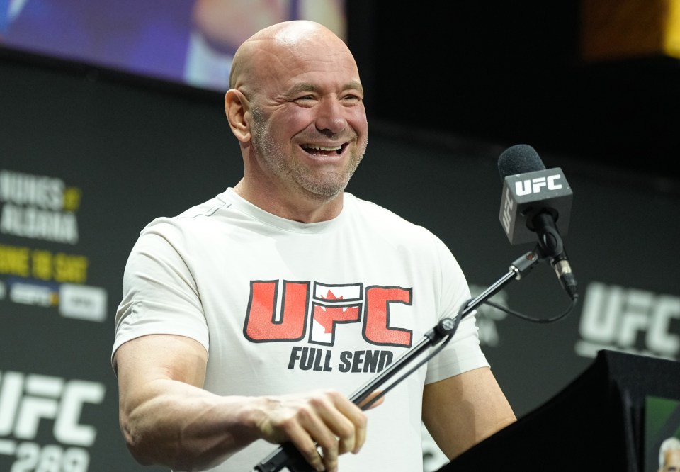 UFC president Dana White wasn't shocked by the incident