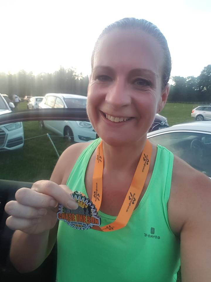 Emma had initially considered married Mills a friend after they met as members of running club Macclesfield Harriers