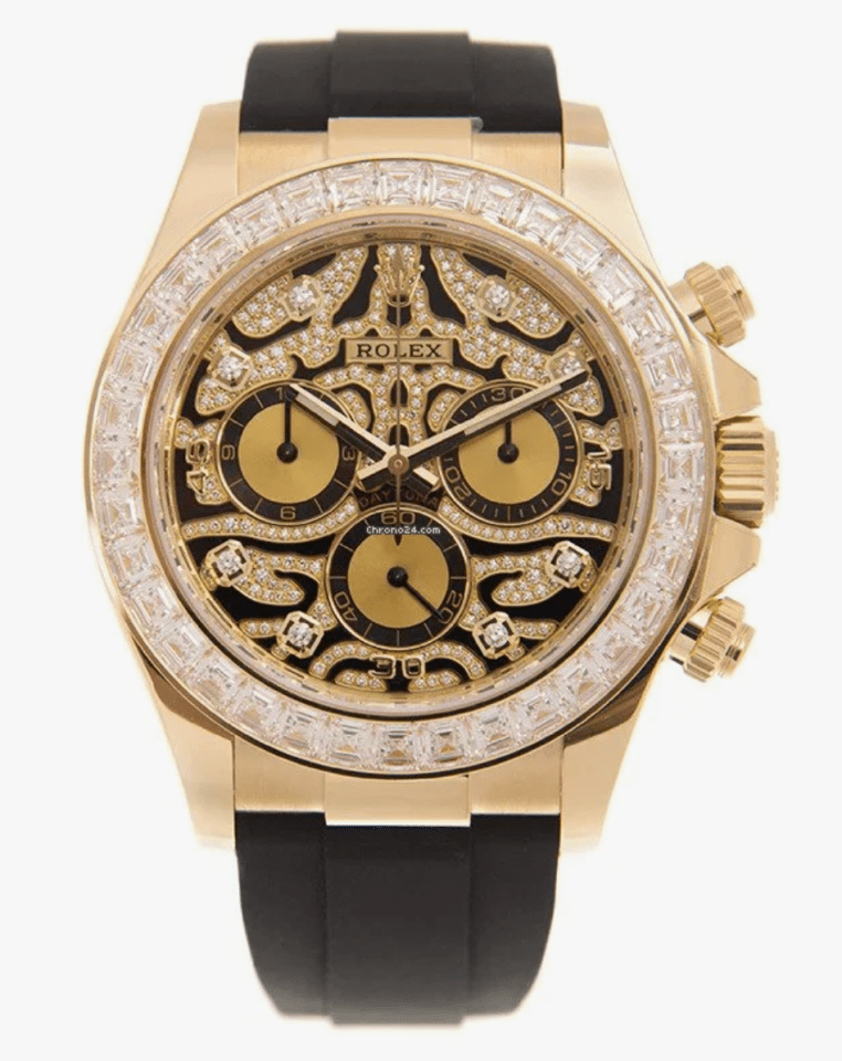 The Daytona 'Eye of the Tiger' timepiece costs a staggering £400,000