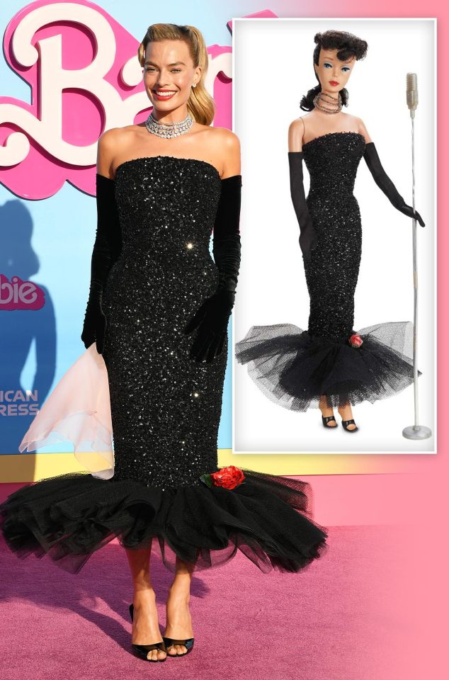 Inspired by the Sixties 'Solo in the Spotlight' Margot and Barbie really steal the limelight