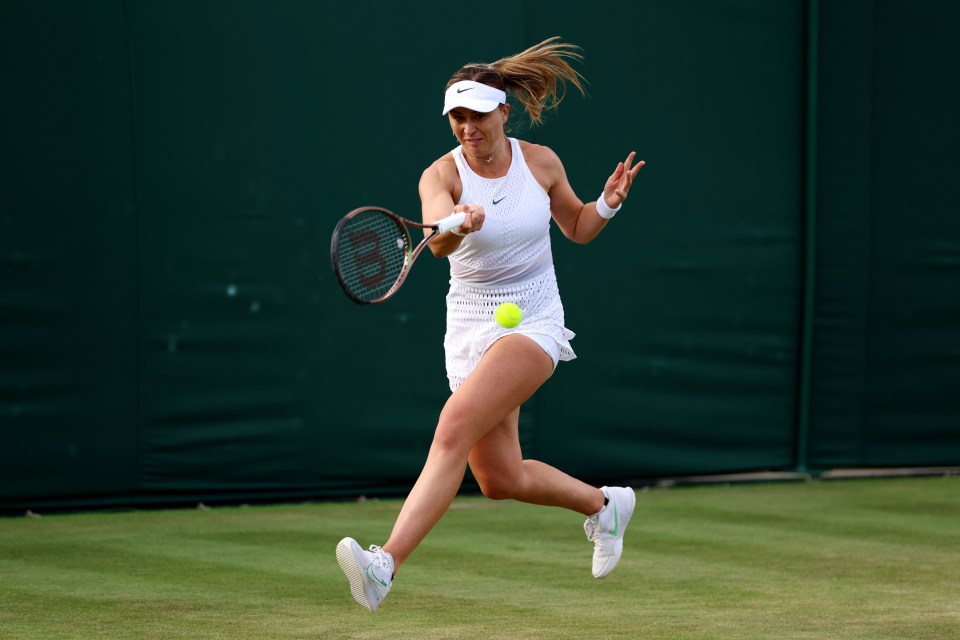 Badosa beat Alison Riske-Amritraj to reach the second round at Wimbledon