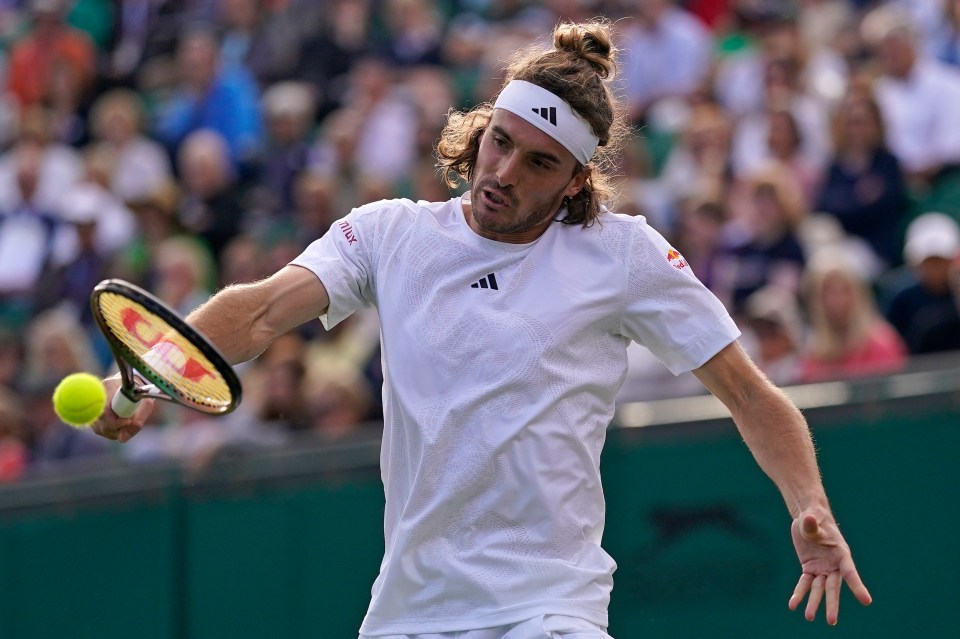 Tsitsipas beat Dominic Thiem at the All England Club to set up a clash with Andy Murray