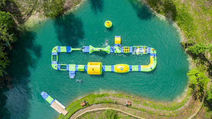 Dorset Adventure Park has 18 acres of woodland including two lakes