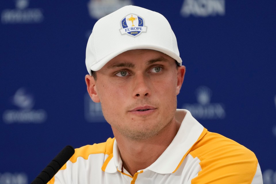 Europe's Ludvig Aberg has never played a major but has impressed just months after turning pro