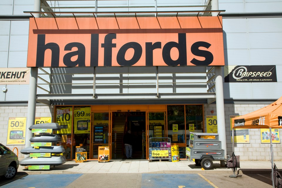 A number of Halfords have closed a number of store doors in 2023 (stock image)