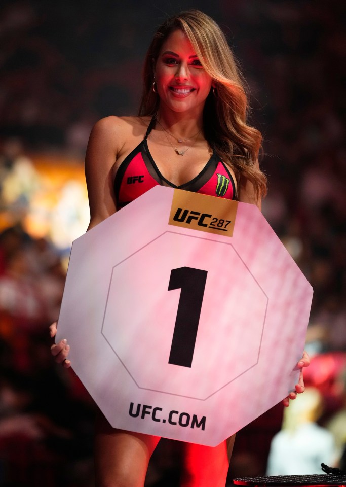 Brittney Palmer made her name as a ring girl