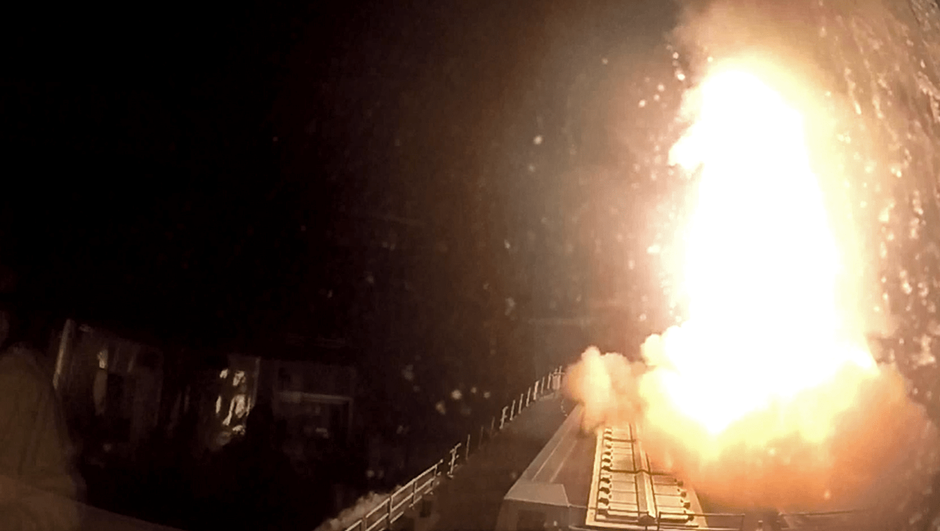 The Type 45 destroyer shot down an attack drone in the Red Sea