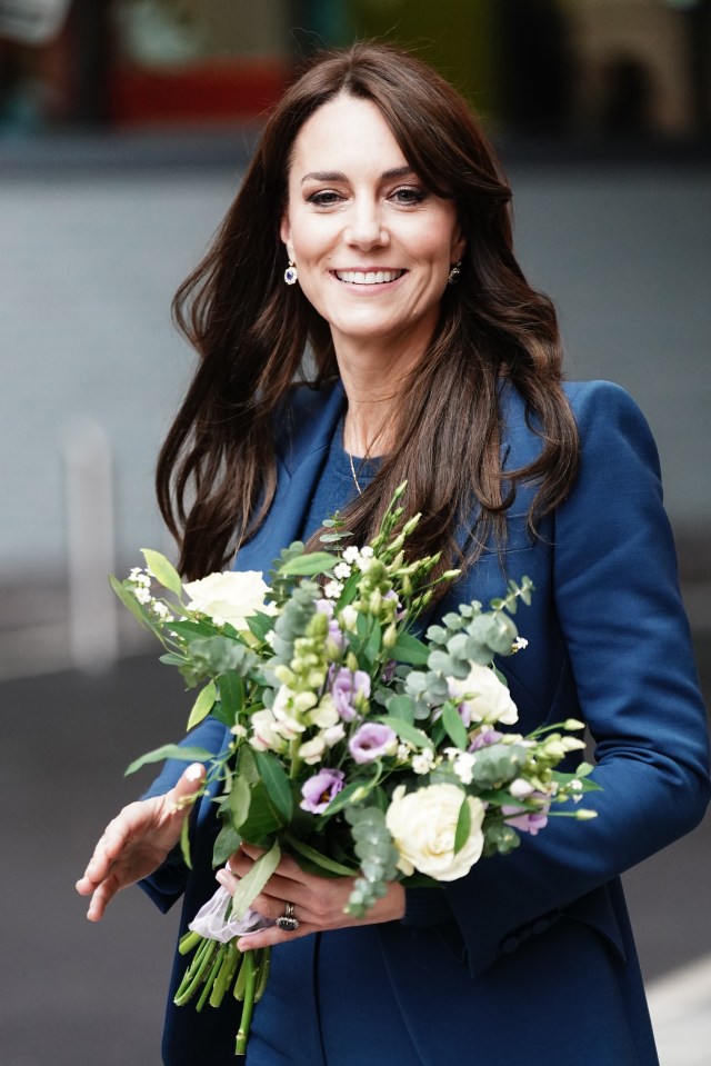 The Princess of Wales departs the official opening of the Evelina London Children's Day Surgery Unit at London's Guy's and St Thomas' Hospital. Picture date: Tuesday December 5, 2023. PA Photo. The new facility will transform care for children and young people who need surgery by providing everything they need in one place, delivering a family-focused experience which will enable the organisation to treat up to an additional 2,300 children a year. See PA story ROYAL Kate. Photo credit should read: Aaron Chown/PA Wire