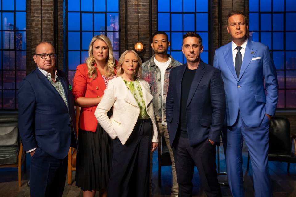 He's star alongside the likes of Deborah Meaden, Touker Suleyman and Peter Jones