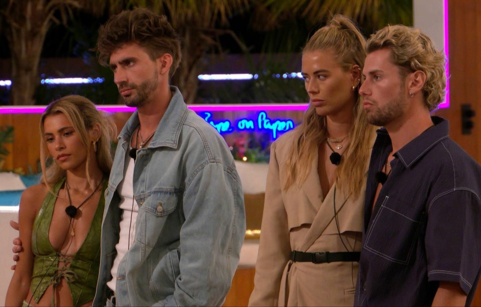 The Love Island star said Chris was his rival