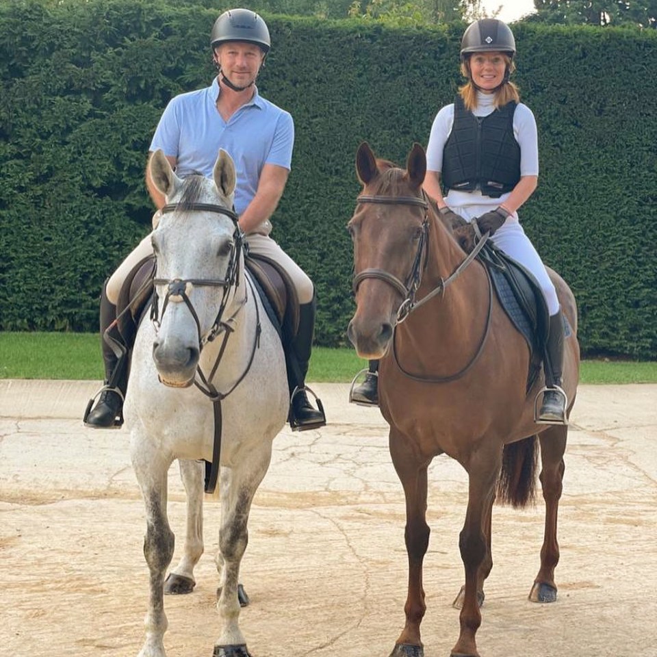 The couple regularly share pictures on social media showing their country pursuits