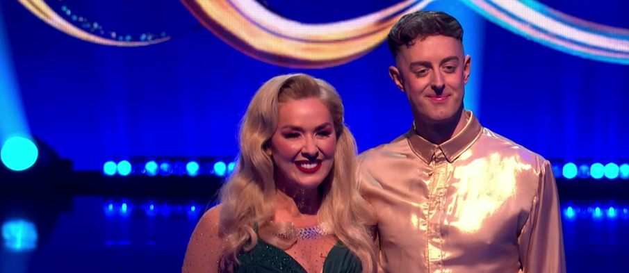 Claire Sweeney was voted out of Dancing on Ice