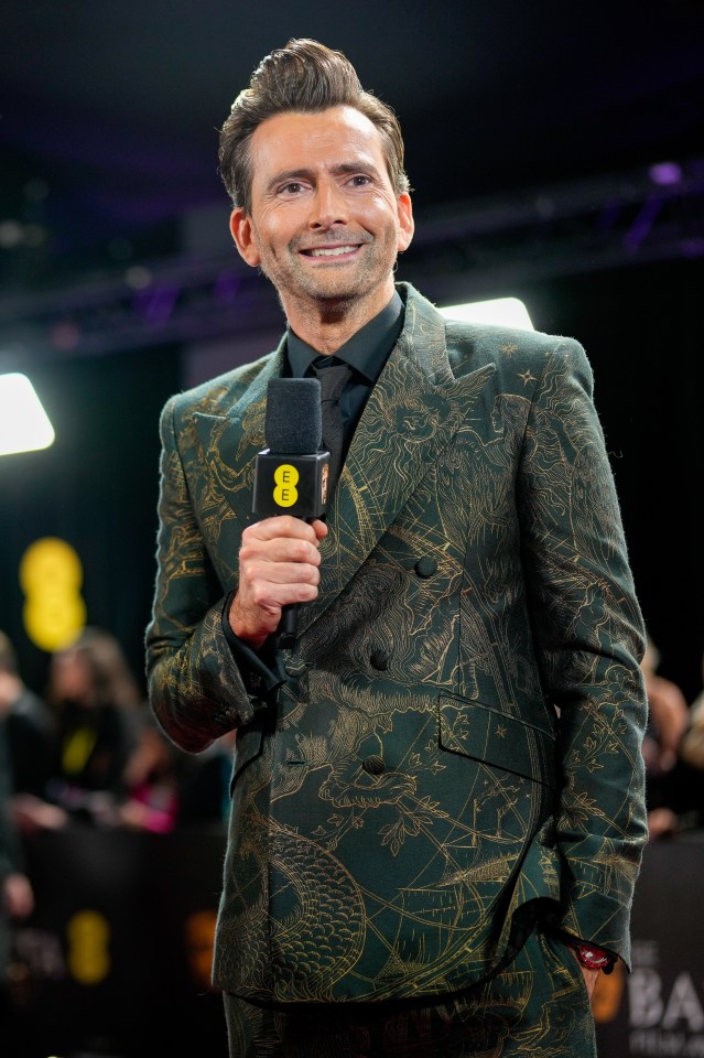 David Tennant has faced criticism from some Bafta viewers