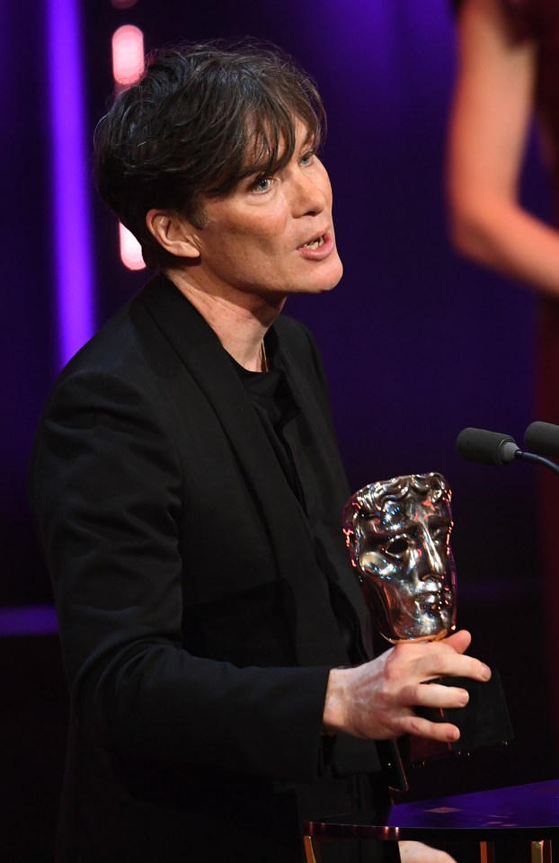 Cilian Murphy is the first Irish-born star to win the Leading Actor Bafta