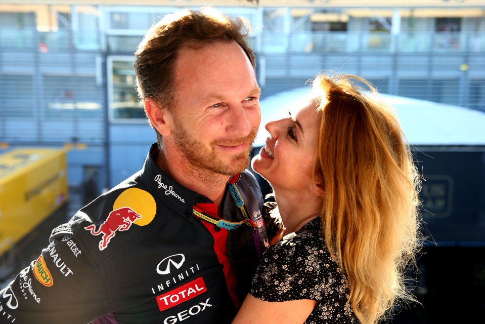 Geri Halliwell-Horner allegedly turned her phone off after news broke of the investigation into her husband, sources say