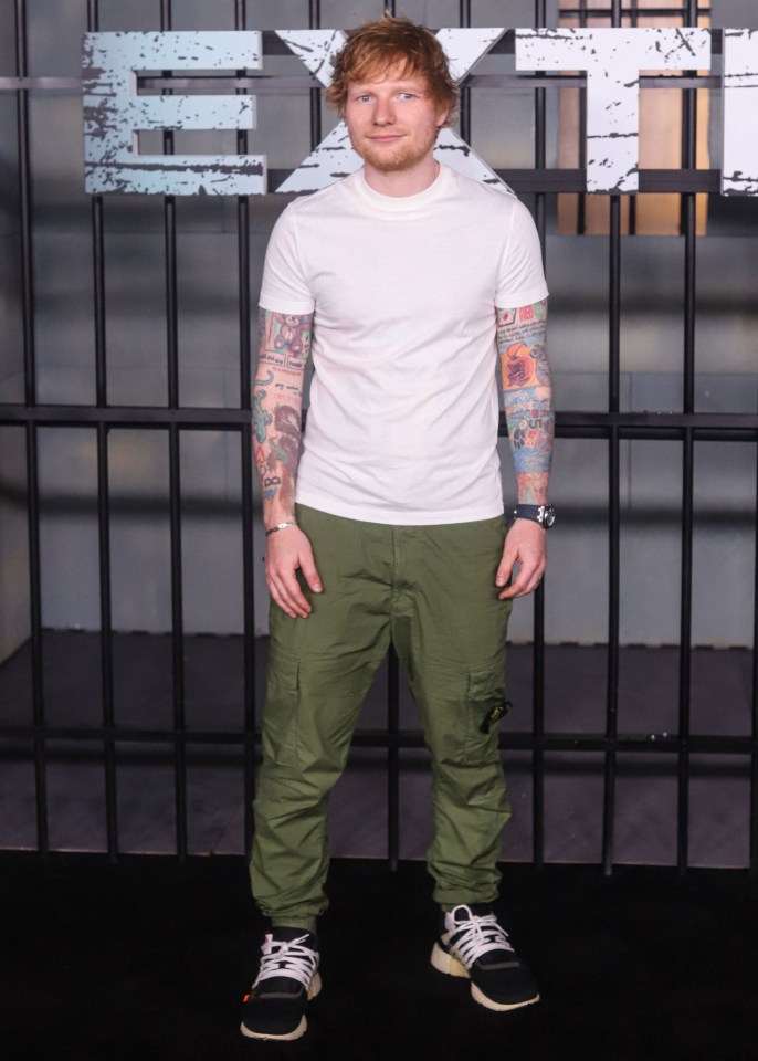 How we are more used to seeing Ed dressed